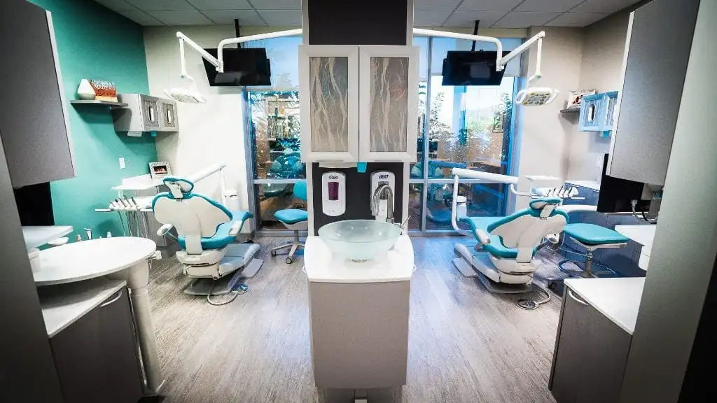 Patient Treatment area at DeAngelis Family Dentistry